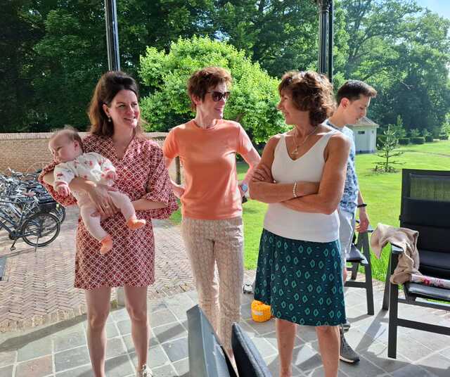Eerste keer Ulenpas voor kleine Cleo